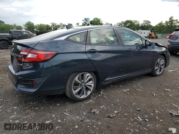 2018 Honda Clarity Plug-In Hybrid with VIN JHMZC5F12JC012628, listed as a Copart auction lot 61300094 with 53,071 mi miles and Salvage Title. Bid and sale history available at carsss.com. Image 3.