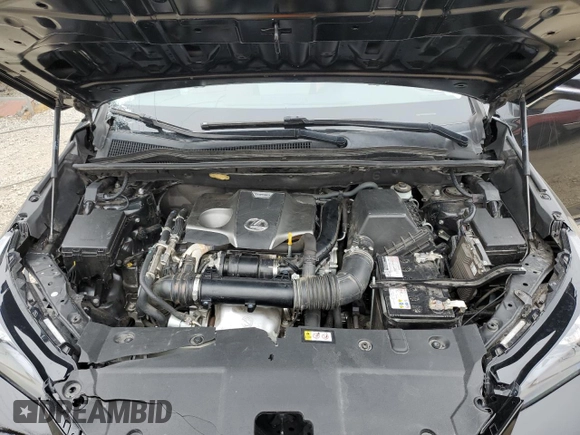 2021 Lexus NX 300 with VIN JTJDARBZ6M2184303, listed as a Copart auction lot 59742115 with 57,129 mi miles and Salvage title. Bid and sale history available at DreamBid. Image 12.