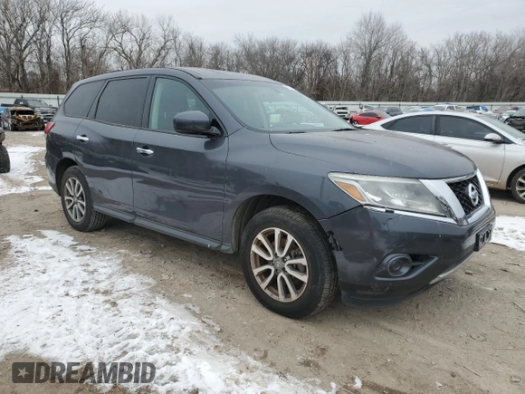 2013 Nissan Pathfinder SL with VIN 5N1AR2MN1DC603471, listed as a Copart auction lot 46274285 with 125,978 mi miles and Salvage Title. Bid and sale history available at carsss.com. Image 4.