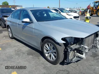 2015 BMW 5 Series 528i with VIN WBA5A5C57FD515907, listed as a IAAI auction lot 42661373 with 119,267 mi miles and . Bid and sale history available at DreamBid. Image 1.
