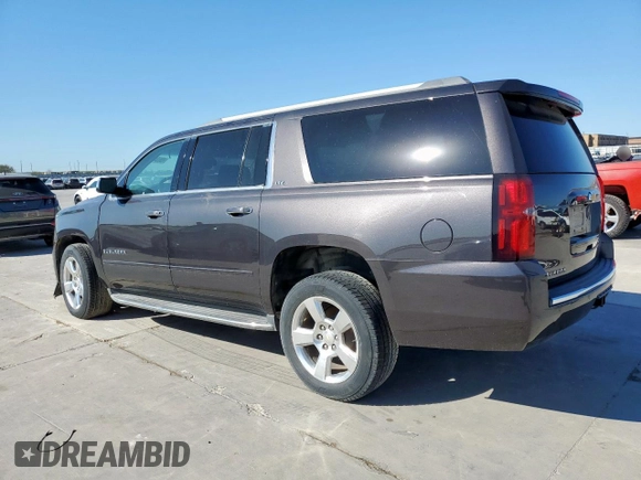 2016 Chevrolet Suburban LTZ with VIN 1GNSCJKC5GR170929, listed as a Copart auction lot 49634725 with Not provided miles and Salvage title. Bid and sale history available at DreamBid. Image 2.