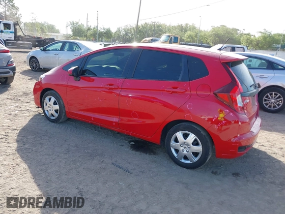 2019 Honda Fit LX with VIN 3HGGK5H44KM751276, listed as a IAAI auction lot 41881708 with 58,658 mi miles. Bid and sale history available at carsss.com. Image 3.
