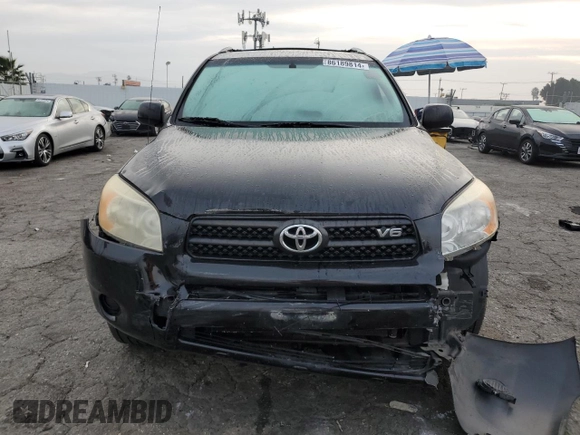 2006 Toyota RAV4 with VIN JTMBK33V266002382, listed as a Copart auction lot 86189814 with 131,431 mi miles and Salvage Title. Bid and sale history available at carsss.com. Image 5.