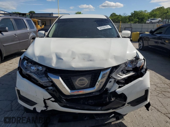 2017 Nissan Rogue S with VIN KNMAT2MT7HP613604, listed as a Copart auction lot 54550795 with 111,808 mi miles and Salvage Title. Bid and sale history available at DreamBid. Image 5.