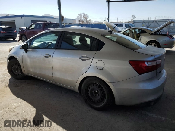 2016 Kia Rio LX with VIN KNADM4A33G6572223, listed as a Copart auction lot 48397975 with 113,933 mi miles and Salvage Title. Bid and sale history available at carsss.com. Image 2.