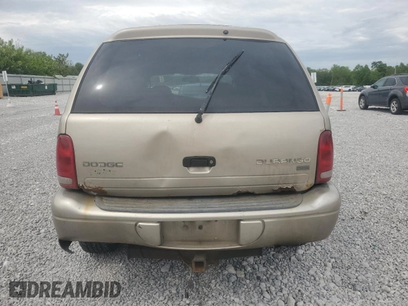 2003 Dodge Durango SLT z VIN 1D4HS48N63F523970, wystawiony jako Copart lot #57568385 z przebiegiem 296 806 mil mil oraz Czysty tytuł • Clean title. Historia ofert i sprzedaży dostępna na DreamBid. Obrazek 6.
