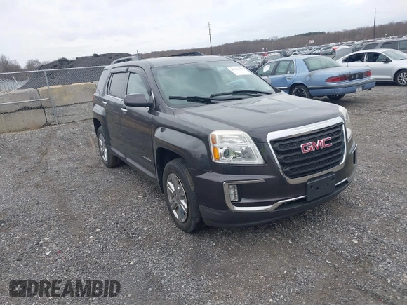 2016 GMC Terrain SLE with VIN 2GKALNEK9G6162282, listed as a IAAI auction lot 41716089 with 96,095 mi miles. Bid and sale history available at carsss.com. Image 1.