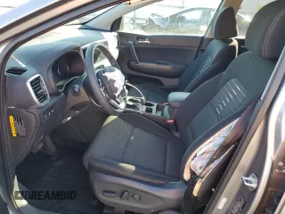 2020 Kia Sportage LX with VIN KNDPMCAC5L7753158, listed as a Copart auction lot 52417295 with 34,390 mi miles and Salvage Title. Bid and sale history available at carsss.com. Image 7.