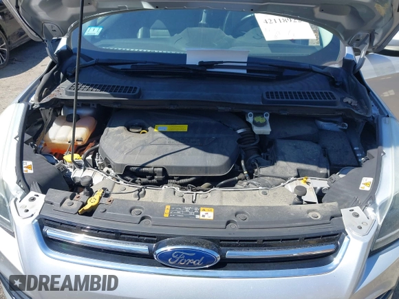 2016 Ford Escape Titanium with VIN 1FMCU9JXXGUA51537, listed as a IAAI auction lot 42118922 with 109,439 mi miles. Bid and sale history available at carsss.com. Image 10.