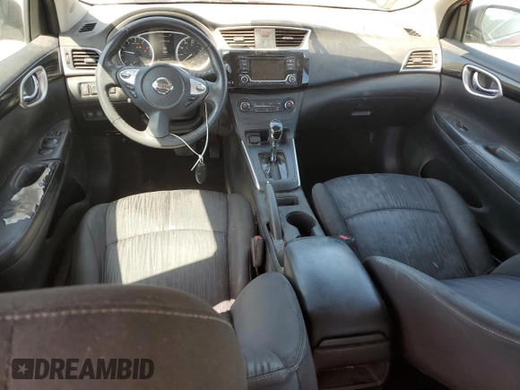 2017 Nissan Sentra SV with VIN 3N1AB7AP6HL696108, listed as a Copart auction lot 55524655 with 135,896 mi miles and Clean Title. Bid and sale history available at carsss.com. Image 8.