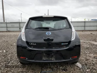 2015 Nissan LEAF SV with VIN 1N4AZ0CP0FC309063, listed as a Copart auction lot 72829432 with 74,214 mi miles. Bid and sale history available at carsss.com. Image 6.