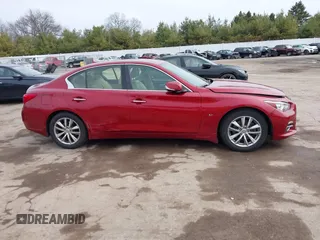 2014 Infiniti Q50 Sport with VIN JN1BV7AR4EM702549, listed as a IAAI auction lot 41803344 with 197,187 mi miles and . Bid and sale history available at carsss.com. Image 13.