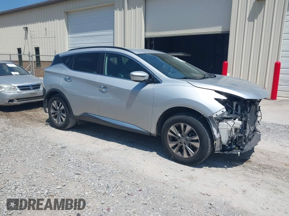 2018 Nissan Murano S z VIN 5N1AZ2MG4JN116797, wystawiony jako IAAI lot #42107119 z przebiegiem 125 944 mil mil oraz . Historia ofert i sprzedaży dostępna na DreamBid. Obrazek 1.