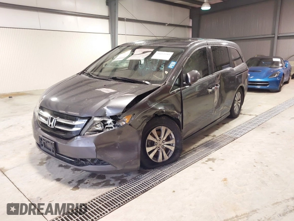 2015 Honda Odyssey EX-L with VIN 5FNRL5H65FB126479, listed as a IAAI auction lot 38993955 with 196,199 mi miles and . Bid and sale history available at carsss.com. Image 19.