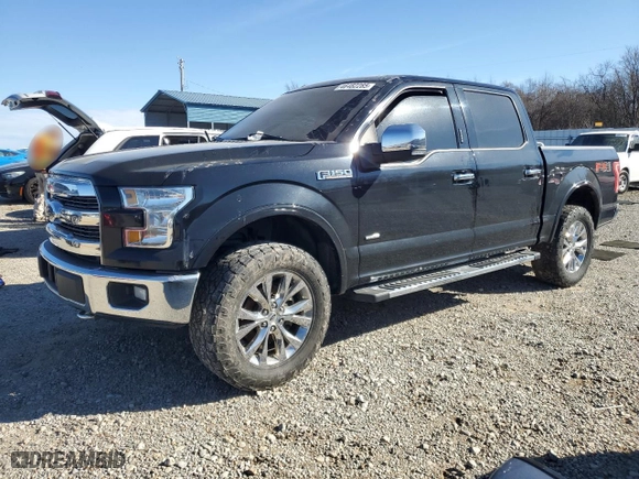 2016 Ford F-150 XLT with VIN 1FTEW1EG9GKF60162, listed as a Copart auction lot 46482285 with 122,263 mi miles and Salvage Title. Bid and sale history available at carsss.com. Image 1.