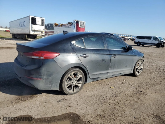 2017 Hyundai Elantra SE with VIN 5NPD84LF2HH029807, listed as a Copart auction lot 45139585 with 140,609 mi miles and Salvage Title. Bid and sale history available at carsss.com. Image 3.