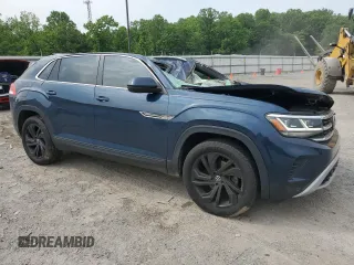 2020 Volkswagen Atlas SEL with VIN 1V2ME2CA2LC209938, listed as a Copart auction lot 59866725 with 73,484 mi miles and Salvage title. Bid and sale history available at DreamBid. Image 4.
