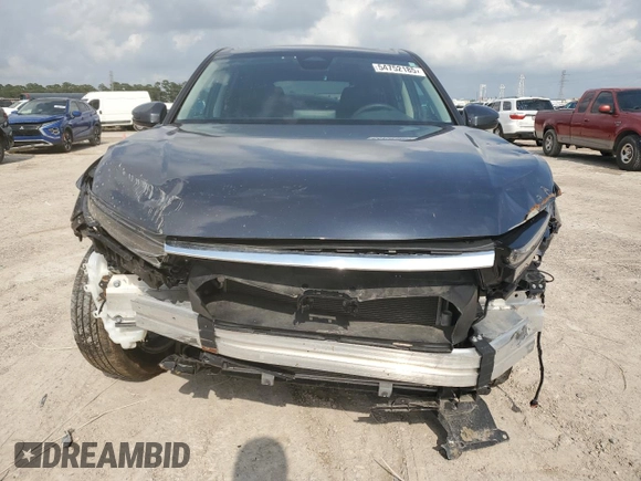 2025 Honda CR-V EX-L with VIN 7FARS4H75SE008095, listed as a Copart auction lot 54752185 with 9,309 mi miles and Salvage Title. Bid and sale history available at DreamBid. Image 5.