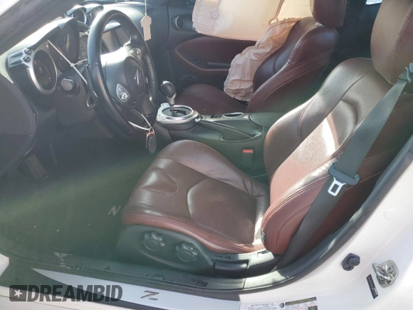2018 Nissan 370Z Touring with VIN JN1AZ4EH0JM572392, listed as a Copart auction lot 85166214 with 44,355 mi miles and Salvage Title. Bid and sale history available at DreamBid. Image 7.