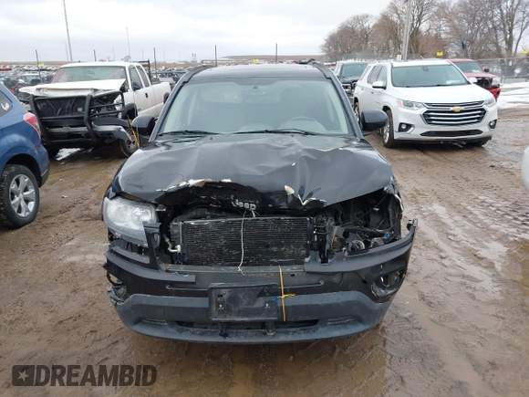 2015 Jeep Compass High Altitude Edition with VIN 1C4NJDEB9FD396502, listed as a IAAI auction lot 41757194 with 157,928 mi miles. Bid and sale history available at carsss.com. Image 12.
