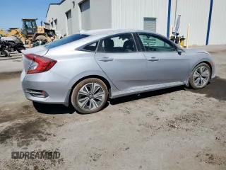 2017 Honda Civic Sedan EX-L with VIN 2HGFC1F7XHH644352, listed as a Copart auction lot 67604814 with 56,972 mi miles and Salvage Title. Bid and sale history available at carsss.com. Image 3.
