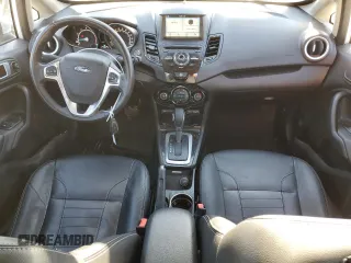 2017 Ford Fiesta Titanium with VIN 3FADP4FJ4HM112433, listed as a Copart auction lot 89354335 with 55,182 mi miles and Salvage Title. Bid and sale history available at DreamBid. Image 8.