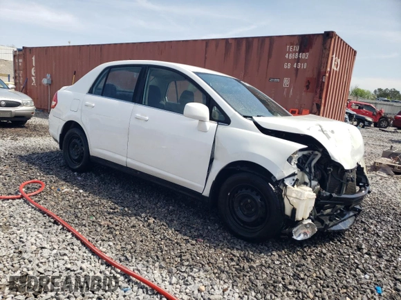 2009 Nissan Versa S with VIN 3N1BC11E89L363388, listed as a Copart auction lot 51301785 with 91,388 mi miles and Salvage Title. Bid and sale history available at DreamBid. Image 4.
