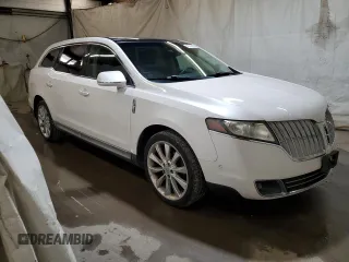 2012 Lincoln MKT EcoBoost with VIN 2LMHJ5AT9CBL50946, listed as a Copart auction lot 48763435 with 127,704 mi miles and Clean Title. Bid and sale history available at DreamBid. Image 4.