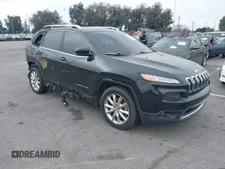 2015 Jeep Cherokee Limited with VIN 1C4PJLDS1FW516723, listed as a IAAI auction lot 41864178 with 93,867 mi miles and . Bid and sale history available at DreamBid. Image 1.