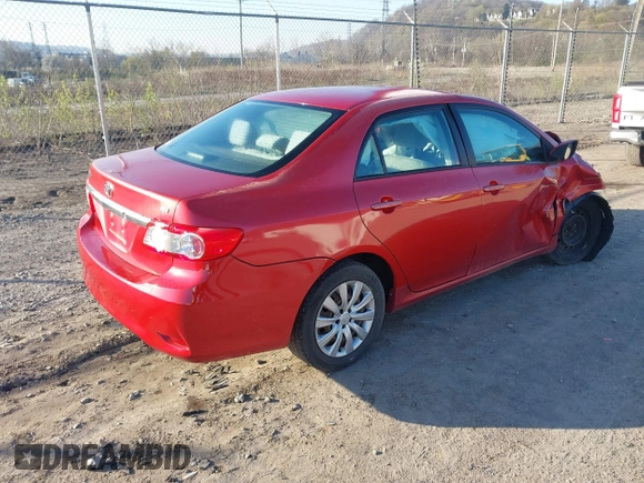 2012 Toyota Corolla L with VIN 2T1BU4EE6CC826113, listed as a IAAI auction lot 41996133 with 112,123 mi miles. Bid and sale history available at carsss.com. Image 4.