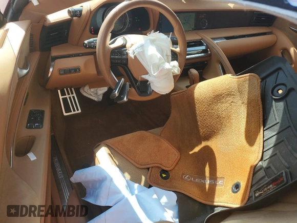 2018 Lexus LC 500h с VIN JTHHP5AY0JA004625, выставлен на аукционе Copart как лот 63081874 с пробегом 18 963 миль миль и Списание • Salvage title. История ставок и продаж доступна на DreamBid. Изображение 8.