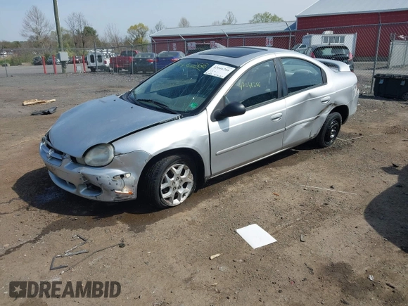 2002 Dodge Neon SXT with VIN 1B3ES56C02D591393, listed as a IAAI auction lot 42046266 with 81,783 mi miles. Bid and sale history available at carsss.com. Image 6.