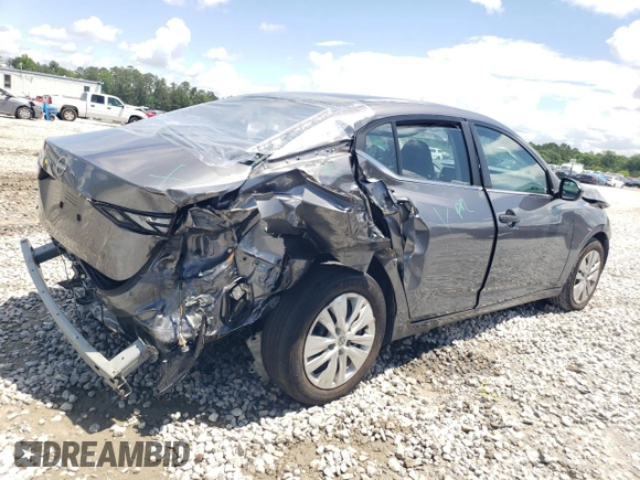 2024 Nissan Sentra S with VIN 3N1AB8BV7RY289700, listed as a Copart auction lot 56917965 with 32,605 mi miles and Salvage title. Bid and sale history available at DreamBid. Image 3.