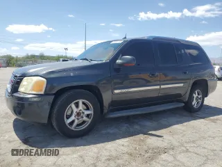 2004 GMC Envoy SLE z VIN 1GKES12S146144491, wystawiony jako Copart lot #63460705 z przebiegiem 195 204 mil mil oraz Szkoda całkowita • Salvage title. Historia ofert i sprzedaży dostępna na DreamBid. Obrazek 1.