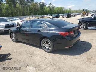 2015 Acura TLX Tech with VIN 19UUB1F58FA000370, listed as a Copart auction lot 50300305 with 153,745 mi miles and Salvage Title. Bid and sale history available at carsss.com. Image 2.