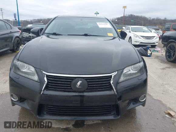 2014 Lexus GS 350 with VIN JTHCE1BL5E5023374, listed as a IAAI auction lot 41532507 with 139,668 mi miles. Bid and sale history available at carsss.com. Image 12.