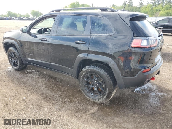 2022 Jeep Cherokee Trailhawk with VIN 1C4PJMBX3ND555098, listed as a Copart auction lot 58559374 with 0 mi miles and Salvage Title. Bid and sale history available at carsss.com. Image 2.