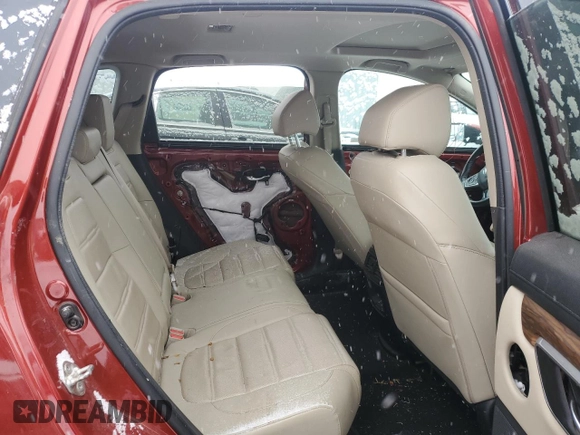 2019 Honda CR-V EX-L with VIN 2HKRW2H84KH604619, listed as a Copart auction lot 85748844 with 0 mi miles and Salvage Title. Bid and sale history available at carsss.com. Image 10.