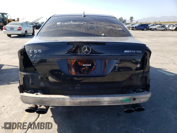 2004 Mercedes-Benz E 55 AMG with VIN WDBUF76J54A560975, listed as a Copart auction lot 68046383 with 155,132 mi miles and Salvage Title. Bid and sale history available at DreamBid. Image 6.