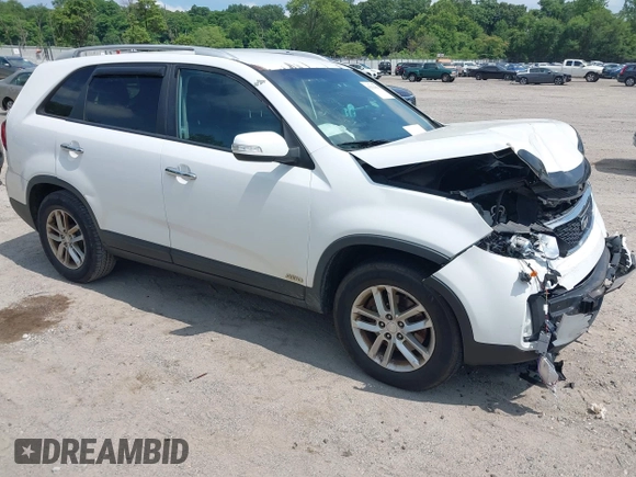 2015 Kia Sorento LX with VIN 5XYKTCA66FG646604, listed as a IAAI auction lot 42534914 with 219,529 mi miles and . Bid and sale history available at DreamBid. Image 1.
