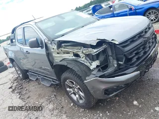 2021 Chevrolet Colorado 4WD Work Truck with VIN 1GCHTBEN3M1141820, listed as a IAAI auction lot 42414971 with 44,369 mi miles and . Bid and sale history available at DreamBid. Image 1.