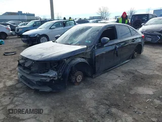 2022 Honda Civic Si with VIN 2HGFE1E50NH471124, listed as a IAAI auction lot 41460283 with Not Provided miles and . Bid and sale history available at DreamBid. Image 2.