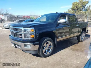 2014 Chevrolet Silverado 1500 LTZ with VIN 3GCUKSECXEG160030, listed as a IAAI auction lot 41668321 with 102,783 mi miles. Bid and sale history available at carsss.com. Image 17.