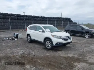 2014 Honda CR-V EX-L with VIN 5J6RM4H7XEL064616, listed as a IAAI auction lot 42059387 with 119,435 mi miles. Bid and sale history available at carsss.com. Image 1.