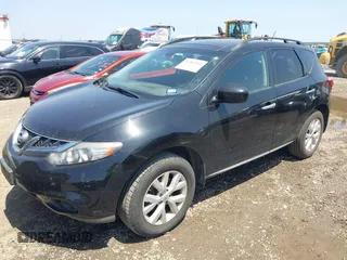 2011 Nissan Murano S with VIN JN8AZ1MW3BW156312, listed as a IAAI auction lot 42202532 with 121,505 mi miles and . Bid and sale history available at DreamBid. Image 2.