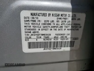 2011 Infiniti G25 Journey with VIN JN1DV6AP7BM830426, listed as a Copart auction lot 72840694 with 173,955 mi miles and Clean Title. Bid and sale history available at DreamBid. Image 12.