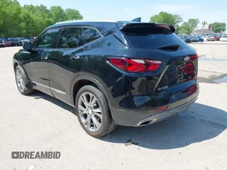 2022 Chevrolet Blazer Premier z VIN 3GNKBFRS4NS128999, wystawiony jako IAAI lot #42157919 z przebiegiem 79 639 mil mil oraz . Historia ofert i sprzedaży dostępna na DreamBid. Obrazek 3.