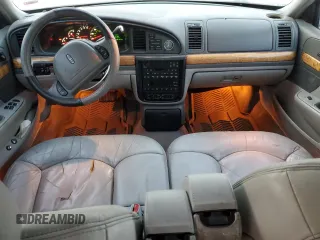 2002 Lincoln Continental with VIN 1LNHM97VX2Y672516, listed as a Copart auction lot 75595354 with 154,361 mi miles and Salvage Title. Bid and sale history available at carsss.com. Image 8.
