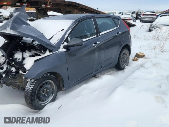 2013 Hyundai Accent GS with VIN KMHCT5AE0DU084553, listed as a Copart auction lot 79664364 with 0 mi miles and Non Repairable. Bid and sale history available at carsss.com. Image 1.