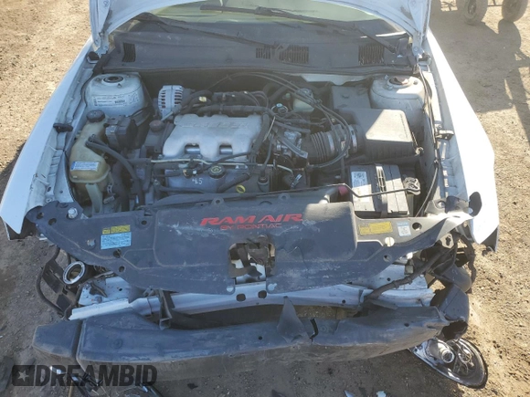 2001 Pontiac Grand Am GT with VIN 1G2NW52E21C191578, listed as a Copart auction lot 46818625 with 69,987 mi miles and Salvage Title. Bid and sale history available at carsss.com. Image 11.